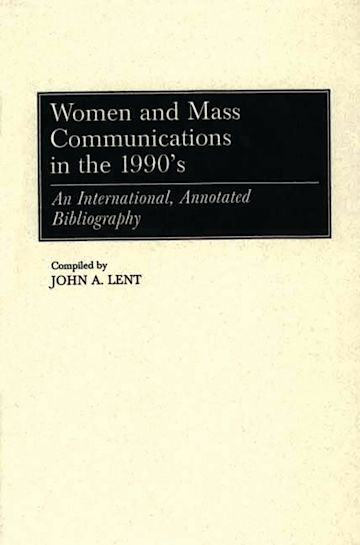 Women and Mass Communications in the 1990's cover