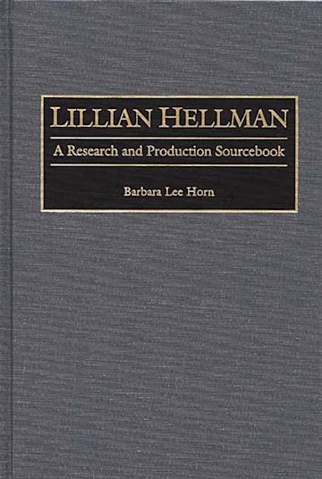 Lillian Hellman cover