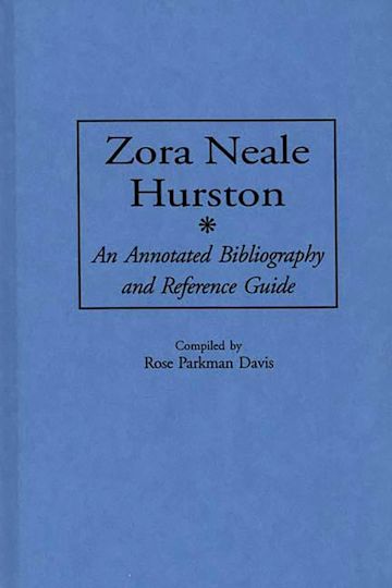 Zora Neale Hurston cover