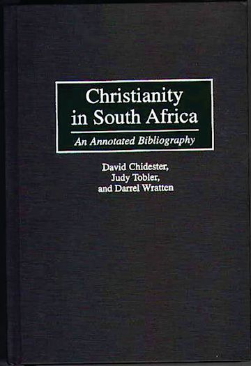 Christianity in South Africa cover