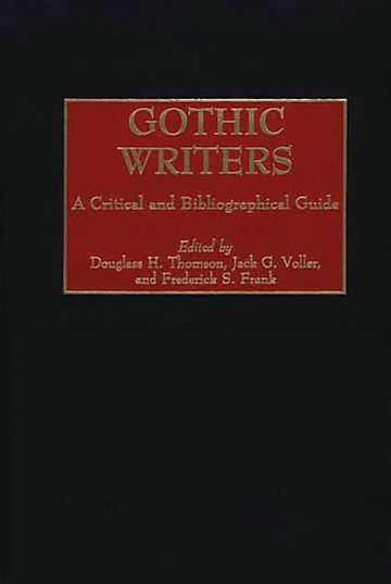 Gothic Writers cover