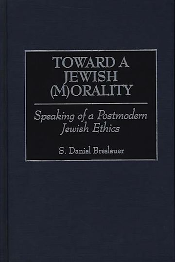 Toward a Jewish (M)Orality cover