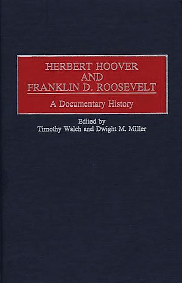 Herbert Hoover and Franklin D. Roosevelt cover