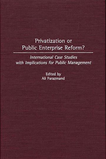 Privatization or Public Enterprise Reform? cover