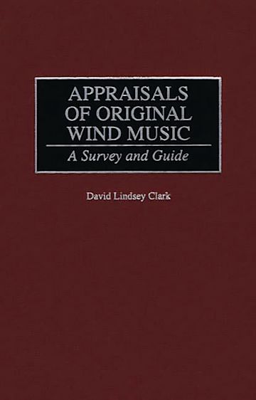 Appraisals of Original Wind Music cover