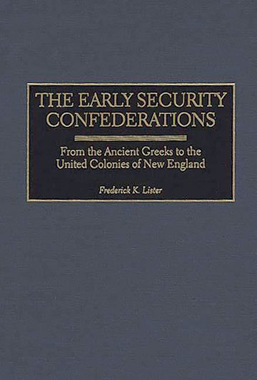 The Early Security Confederations cover