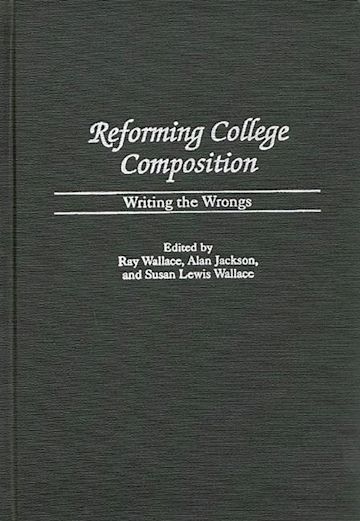 Reforming College Composition cover