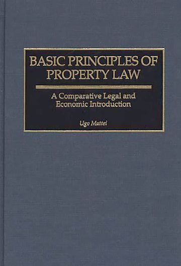 Basic Principles of Property Law cover