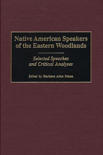 Native American Speakers of the Eastern Woodlands cover