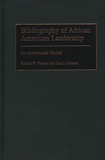 Bibliography of African American Leadership cover