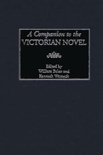 A Companion to the Victorian Novel cover