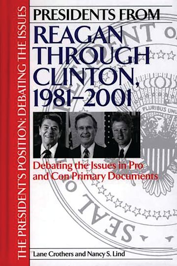 Presidents from Reagan through Clinton, 1981-2001 cover