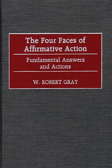 The Four Faces of Affirmative Action cover