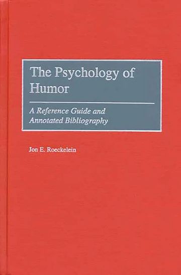 The Psychology of Humor cover