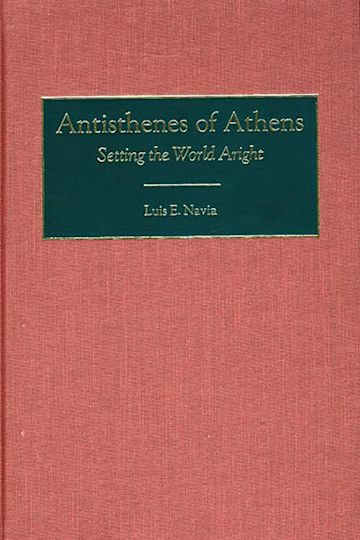 Antisthenes of Athens cover