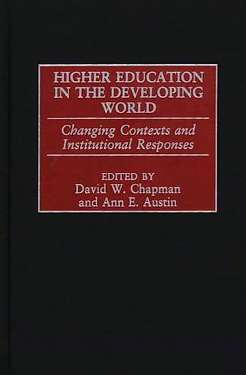 Higher Education in the Developing World cover