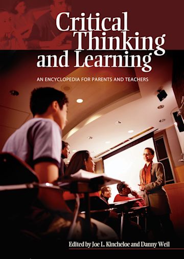 Critical Thinking and Learning cover