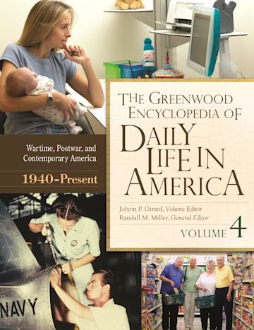 The Greenwood Encyclopedia of Daily Life in America cover