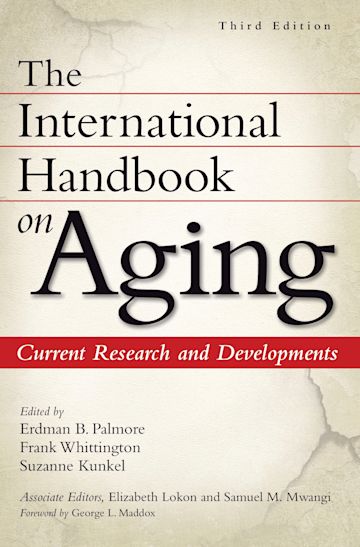 The International Handbook on Aging cover