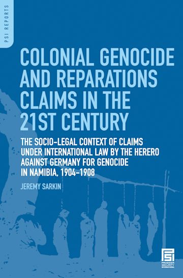 Colonial Genocide and Reparations Claims in the 21st Century cover