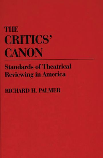 The Critics' Canon cover