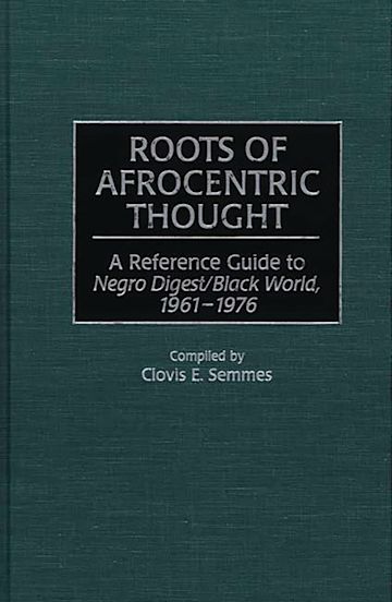 Roots of Afrocentric Thought cover