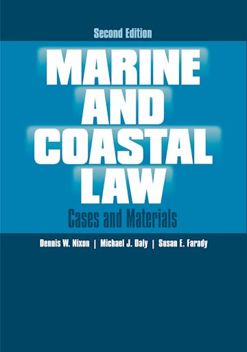 Marine and Coastal Law cover