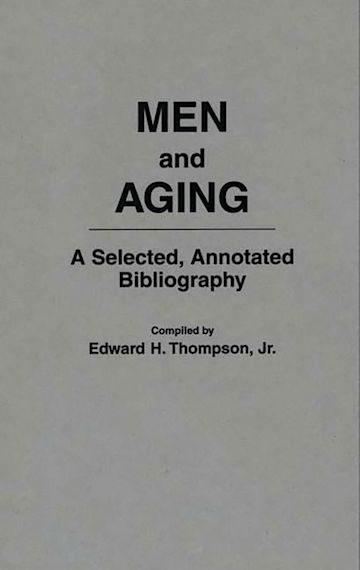 Men and Aging cover