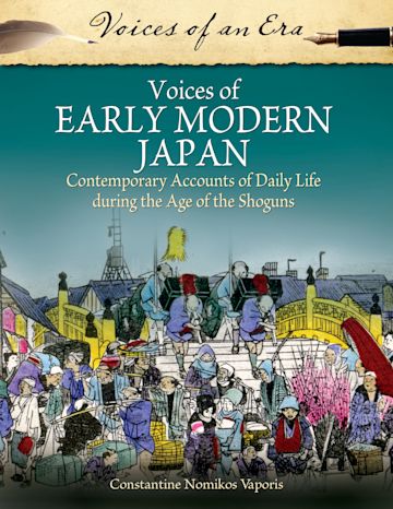 Voices of Early Modern Japan cover