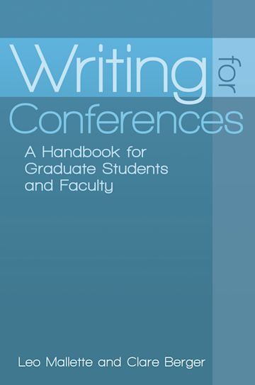 Writing for Conferences cover