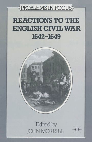 Reactions to the English Civil War, 1642-49 cover