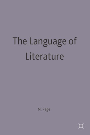 The Language of Literature cover