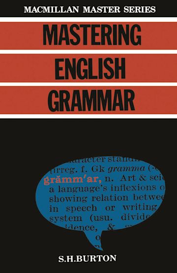 Mastering English Grammar cover