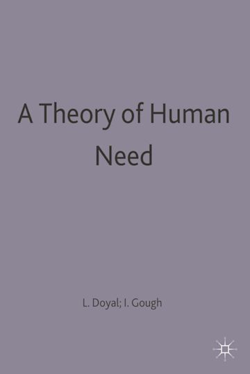 A Theory of Human Need cover