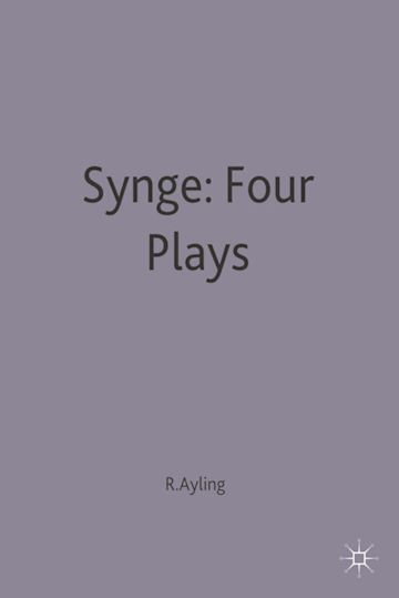 Synge: Four Plays cover