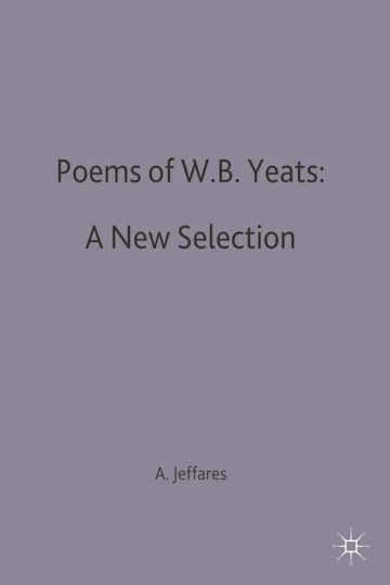 Poems of W.B. Yeats: A New Selection cover