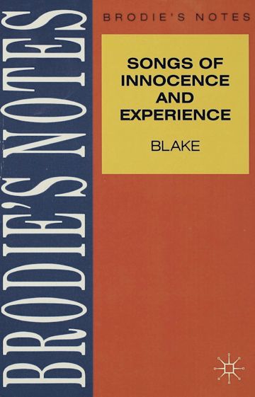 Blake: Songs of Innocence and Experience cover