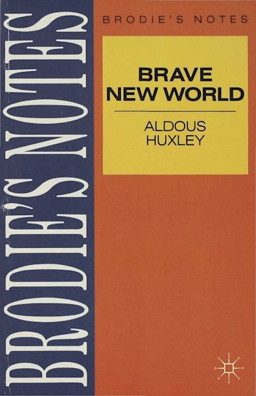 Huxley: Brave New World cover