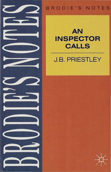 Priestley: An Inspector Calls cover