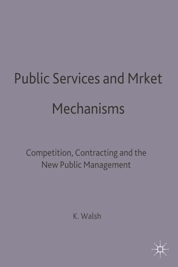 Public Services and Market Mechanisms cover