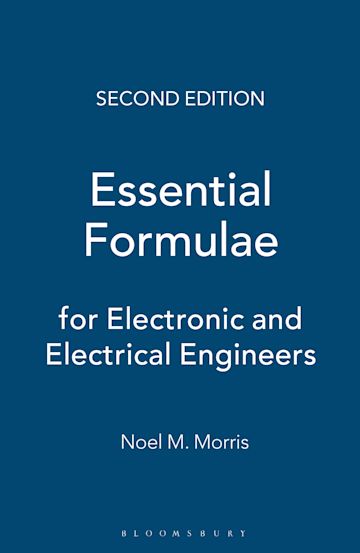 Essential Formulae for Electronic and Electrical Engineers cover