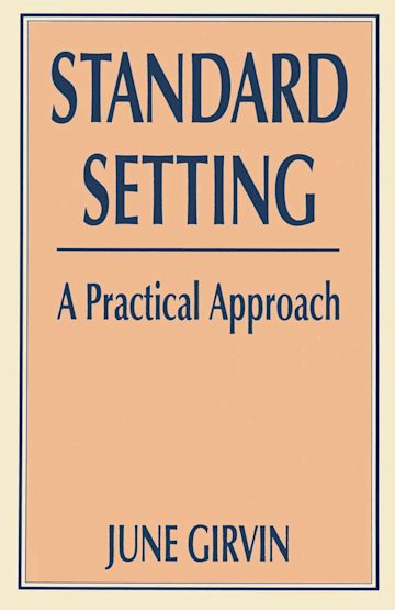 Standard Setting cover