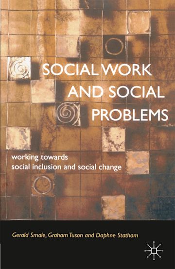 Social Work and Social Problems cover