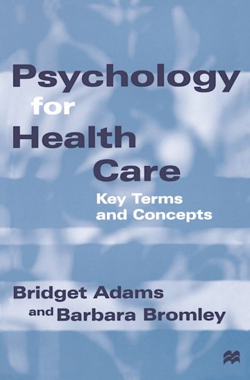 Psychology for Health Care cover