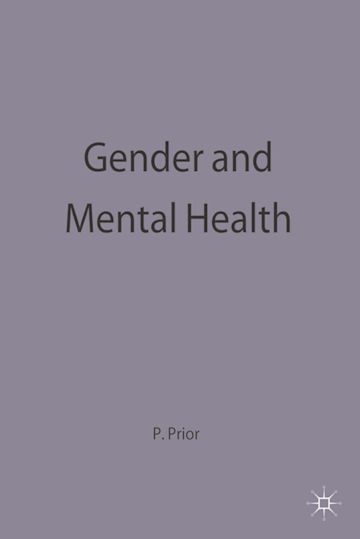 Gender and Mental Health cover