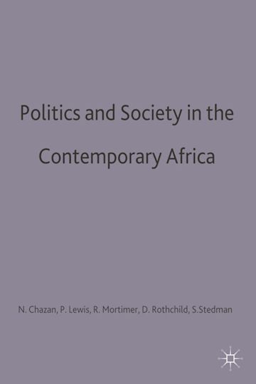 Politics and Society in Contemporary Africa cover