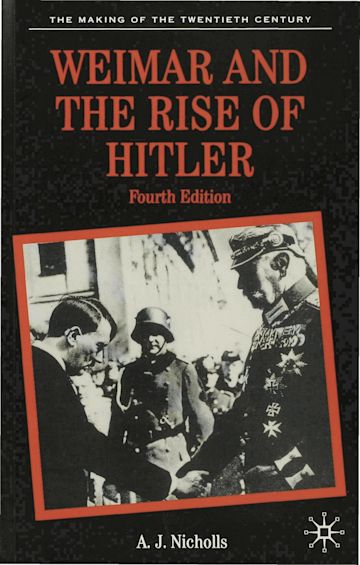 Weimar and the Rise of Hitler cover