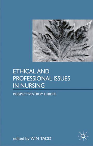 Ethical and Professional Issues in Nursing cover