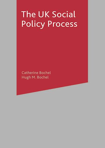 The UK Social Policy Process cover