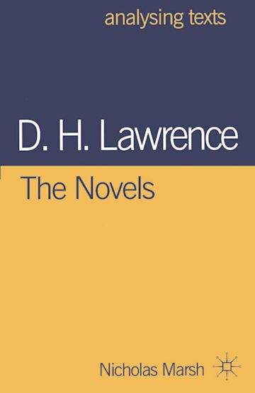 D.H. Lawrence: The Novels cover